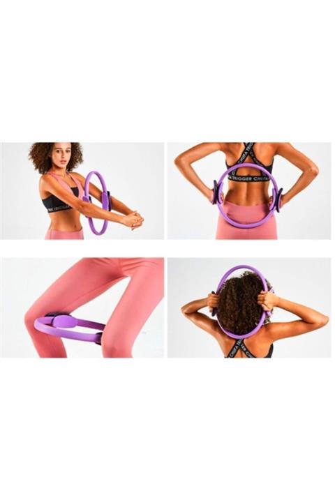 NO.8 HOUSE Profesyonel Pilates Çemberi Dairesi Spor Yoga Egzersiz Çemberi Fitness Esneme Germe Aleti
