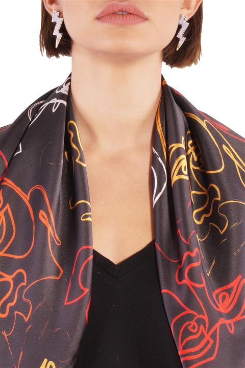 dersofficial Crowd Gray Sunset-ipek Fular