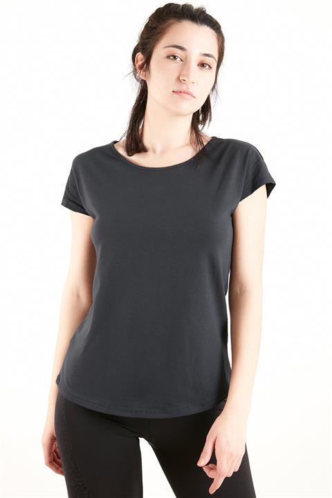 Q Active Kadın Kolsuz Basic Tshirt