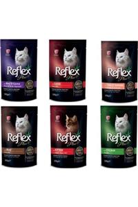 Reflex Plus Pouch Kedi Yaş Mama Çeşitleri 100 G X 12 Adet