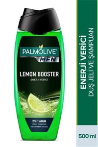 Palmolive Men Energizing 2'si 1 Arada Vücut Ve Saç Için Enerji Veren Duş Jeli Ve Şampuan 500 ml