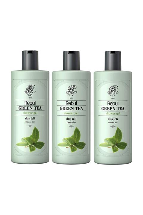Rebul Duş Jeli Green Tea 500 Ml X 3 Adet