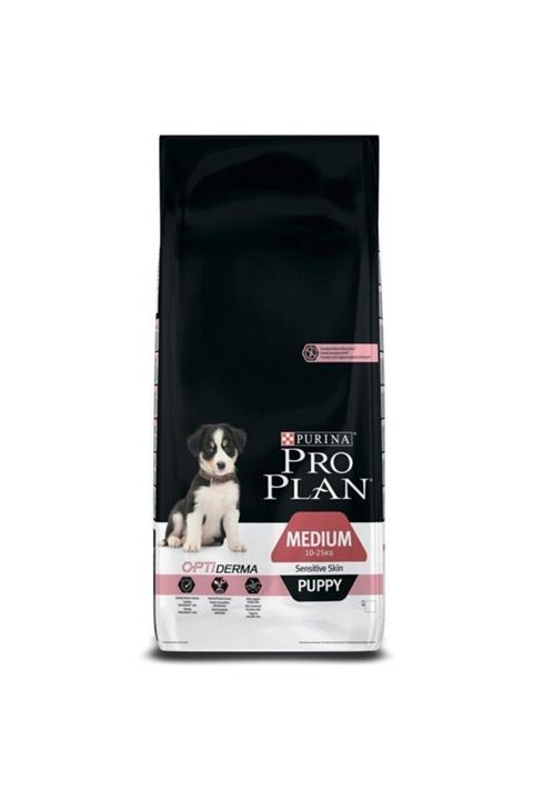 Purina Pro Plan Pro Plan Sensitive Somonlu Orta Irk Yavru Köpek Maması 12 Kg