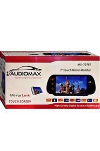 AUDİOMAX Mx 707 Bt 7 Inç Full Dokunmatik Monitör Mirrorlink Dikiz Aynası