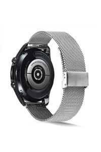 Xiaomi Mi Watch Color Krd-45 22 Mm Metal Kordon Gümüş + Popsocket