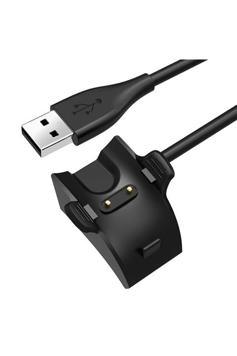 Microsonic Huawei Honor Band 5 Manyetik Usb Şarj Kablosu Siyah