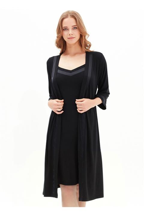 Blackspade Kadın Sabahlık 50597 - Siyah