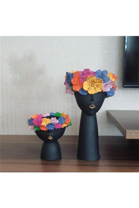 Fad's Store 2li Kadın Saksı