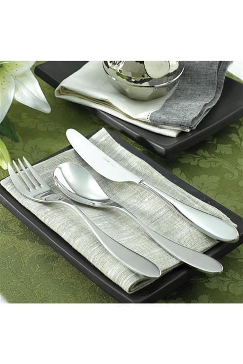 Hisar Aqua 30 Parça Çelik Yemek Çatal Kaşık Bıçak Seti