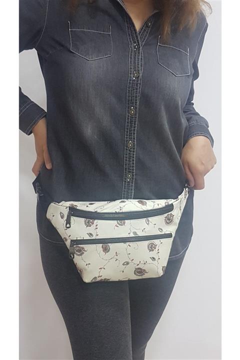 ELİTELEDER Kadın  Deri  Bel Çantası