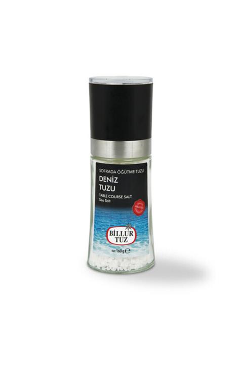 Billur Bıllur Tuz Sofrada Öğütme Tuzu 160 Gr