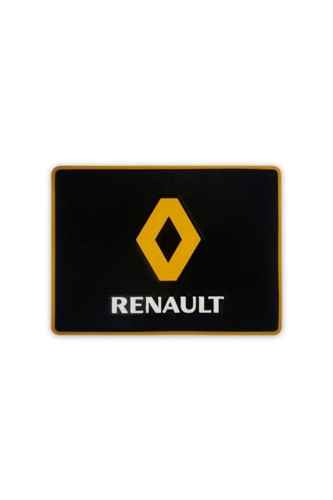 Compax Kaymaz Torpido Pedi Torpido Üzeri Kaydırmaz Ped Renault Baskılı