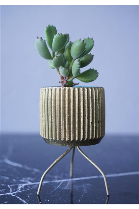 yedizen Ayaklı Çubuk Saksı