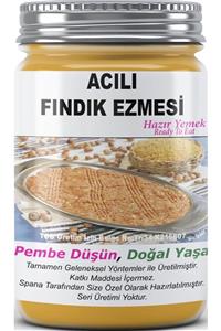 SPANA Ev Yapımı Katkısız  Acılı Fındık Ezmesi 330gr