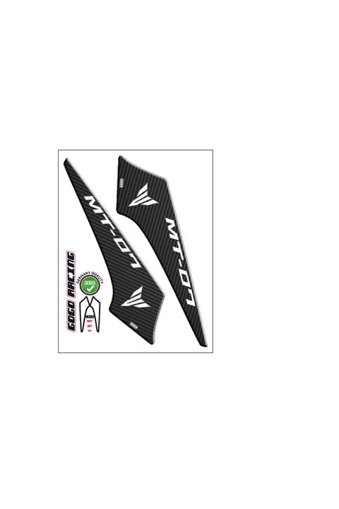 Yamaha Mt07 2014-2017 Yan Pad Beyaz