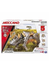 Meccano Metal Lego 5 Modelli Vahşi Hayvan Set 16207