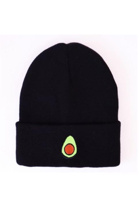 Makko Polo Avokado Baskılı Bere