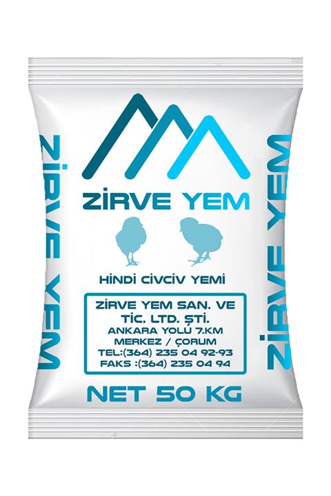 ZİRVE YEM HİNDİ CİVCİV YEMİ (TOZ)