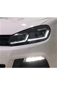 X POWER TUNİNG Volksvagen Golf 6 2009.2012 Golf 7.5 Dizayn Ledli Ön Far