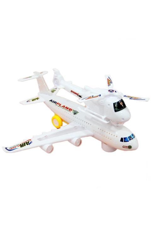 Can İthalat Air Plane Pilli Işıklı Sesli Çarp dön Uçak Ve Helikopter