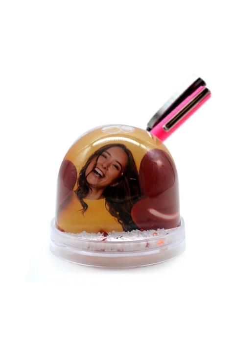 Zirve Zrv Kalemlikli Kar Küresi Fotoğraf Çerçevesi