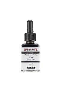 Schmincke Aero Color Akrilik Mürekkep 28ml 072 Smoke Black