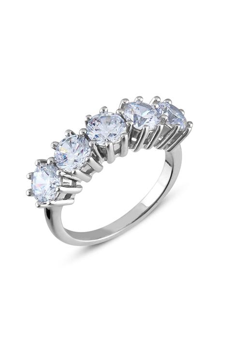 Carat Laboratories Kadın 2,5 Carat Beş Taş Yüzük CR20806