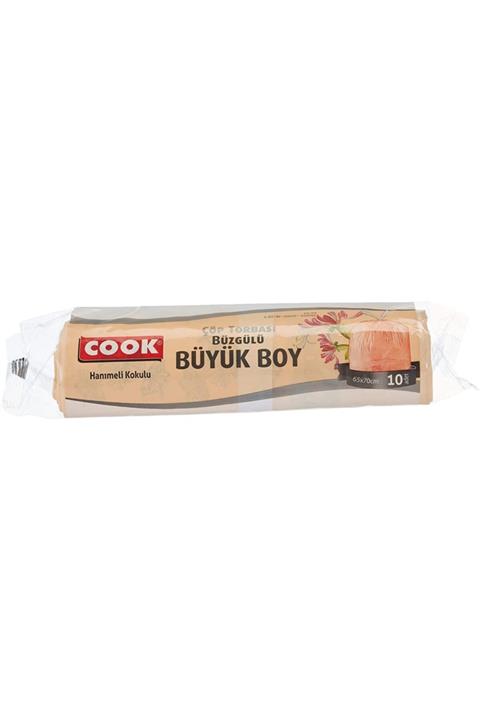 COOK Büzgülü Kokulu Çöp Torbası Büyük Boy Hanimeli
