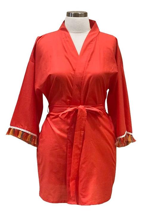 Magic Form 39919 Kadın Mercan Poplin Pareo