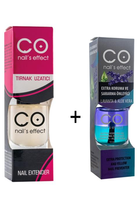 CO Nail's Effect Tırnak Güçlendirici - Extra Koruma ve Sararma Önleyici