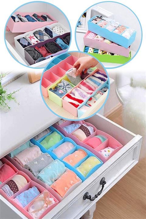 Seyzem 5 Gözlü Çekmece Içi Çorap Düzenleyici