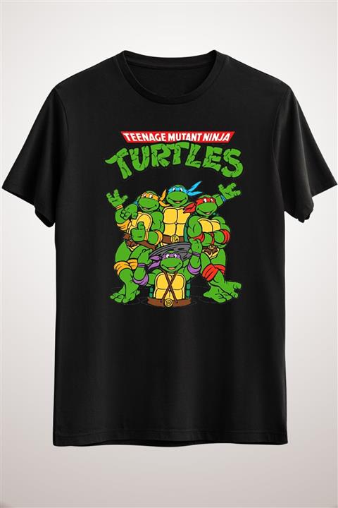 İLA Tshirt Unisex Siyah Tmnt 4ever Classic T-shirt