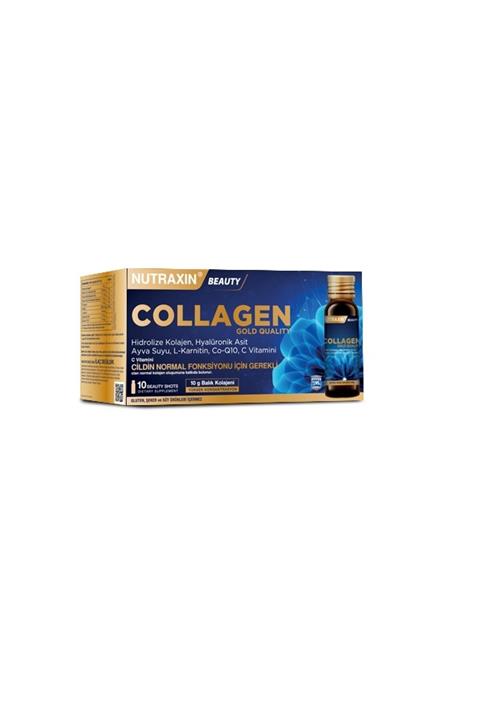 Nutraxin Gold Collagen 10x50 Ml Kolajen Içeren Takviye Edici Gıda