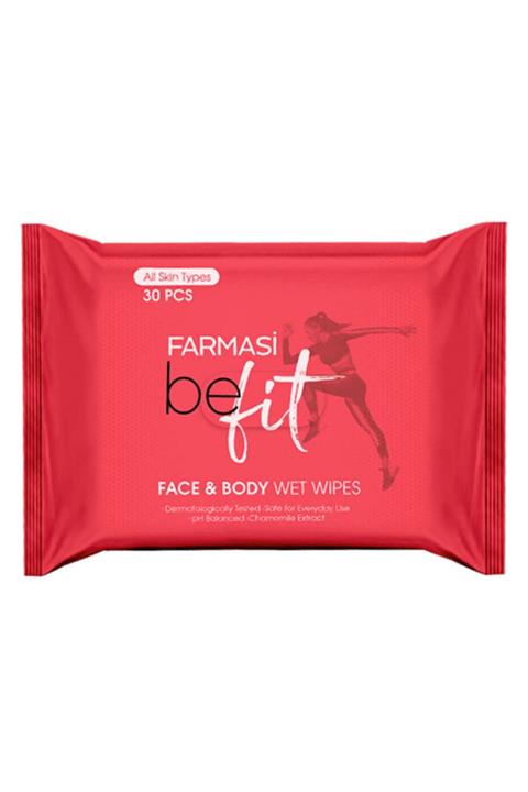 Farmasi Be Fıt Yüz Ve Vücut Için Islak Mendil 30 Ad.