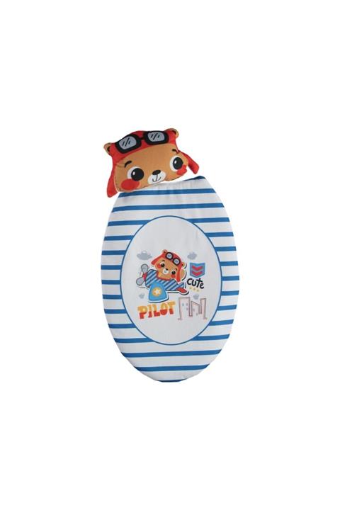 Sleepy Baby Pilot Ayıcık Dijital Baskılı Erkek Alt Açma