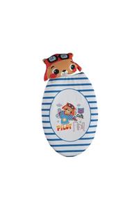 Sleepy Baby Pilot Ayıcık Dijital Baskılı Erkek Alt Açma