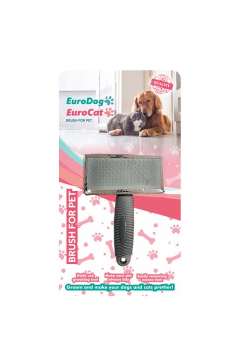 HİLALSHOP Eurogold Kedi Köpek Fırçası M