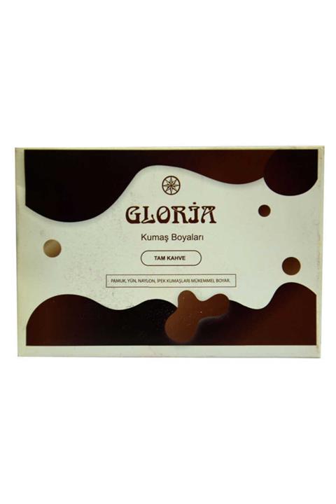 Gloria Kahve  Kumaş Boyası Tam 10 gr Pkt