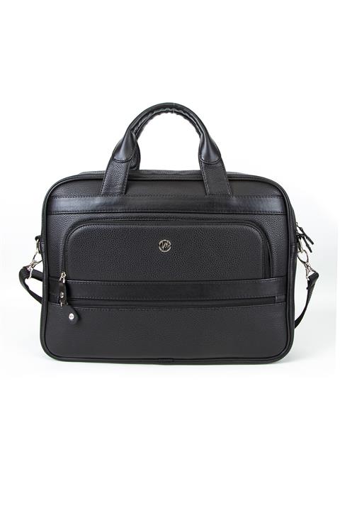 MORCA Siyah Kibar Evrak & Laptop Çantası Unisex