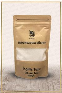 Bakbu Ingiliz Tuzu Magnezyum Sülfat (epsom Tuz) 200 gr.