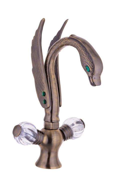 LPD LİDER Antik Lavabo Bataryası Premıum Başlık