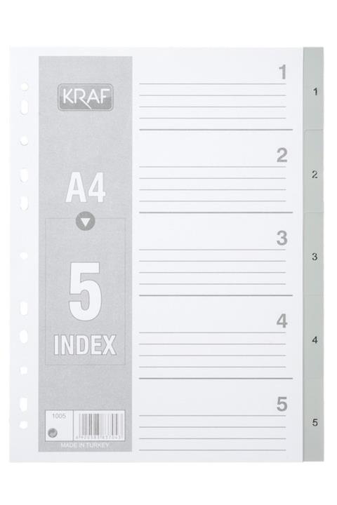 KRAF Seperatör Ayraç 1-5 Li Rakam