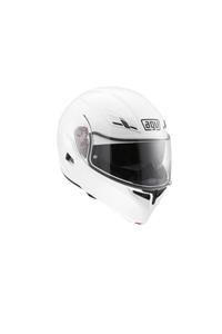 AGV Compact St Sold Plk White Çene Açilir Kask - Pinlock Dahil