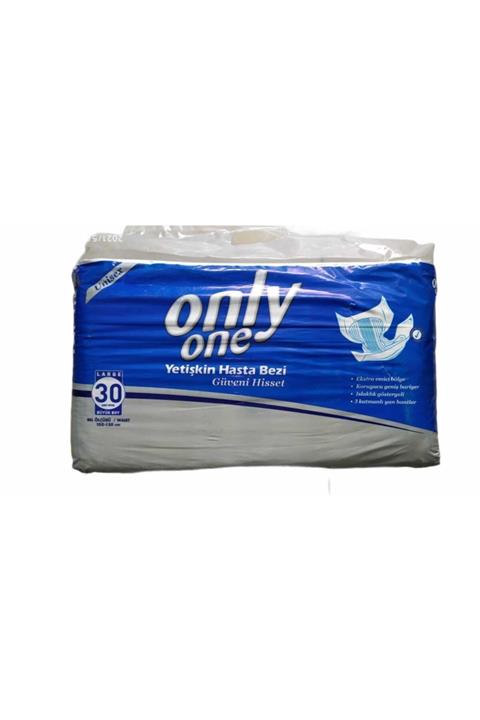 ONLYONE Only One Yetişkin Hasta Bezi Large 30'lu Büyük Boy Hasta Bezi L