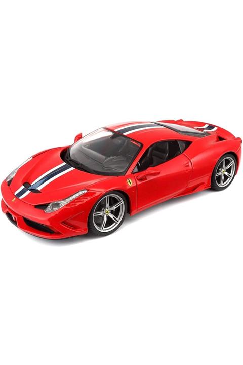 BBURAGO Yılın Ilk Fırsatları - 1:18 Ferrari 458 Speciale Model Araba - ™ Beyaz At®