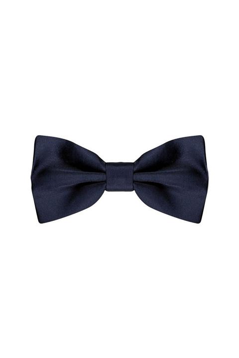 sentilyon Lacivert Saten Ayarlanabilir Papyon