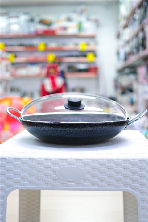 MİSP Emaye Kaplı Saç Kavurma Tavası 34 Cm