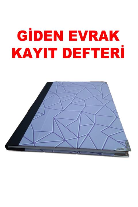 Burdur Medya Giden Evrak Kayıt Defteri 100 Yaprak