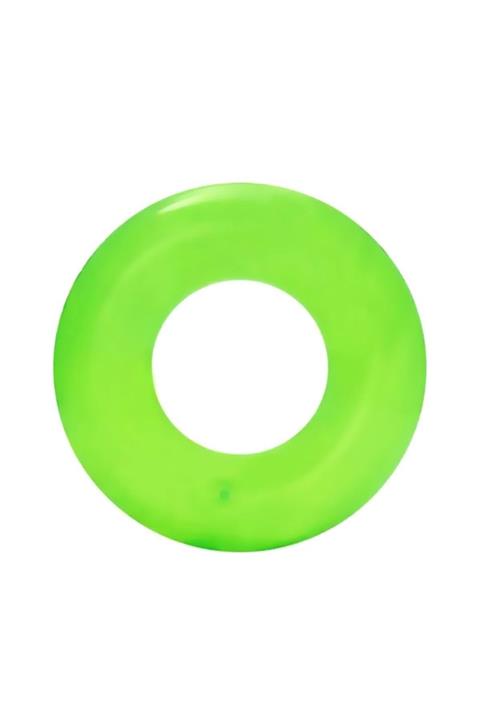 BESTWAY 51 cm Şeffaf Yeşil Simit 36022