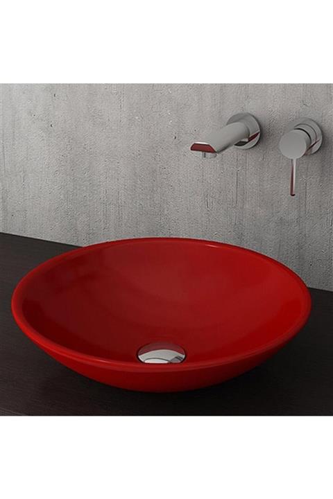 Bocchi Venezia Çanak Lavabo 40 Cm Kırmızı 1120-019-0125